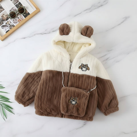 “Cuddly Bear Hoodies for Little Ones