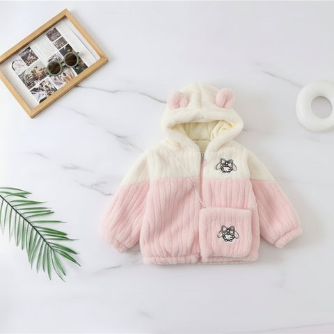 “Cuddly Bear Hoodies for Little Ones