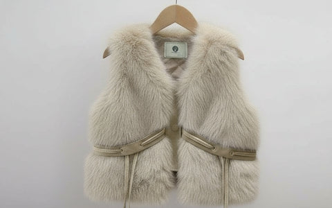 “Soft Faux Fur Winter Jackets for Girls