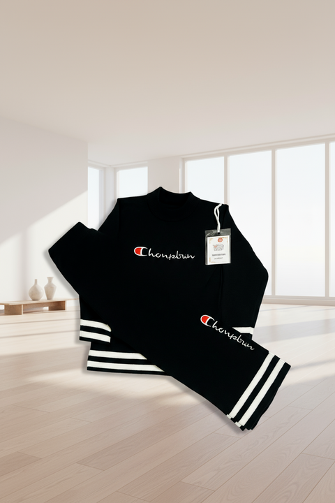 Fashion Kids Black Winter Wear