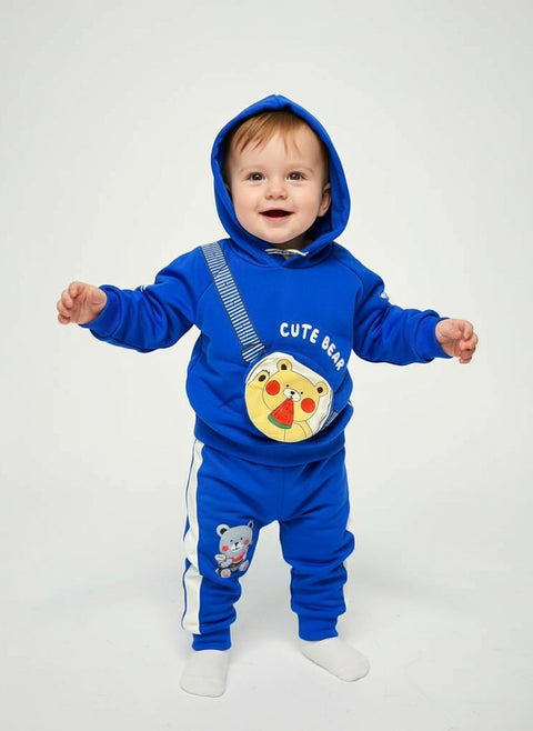 High chase boy hooded suit