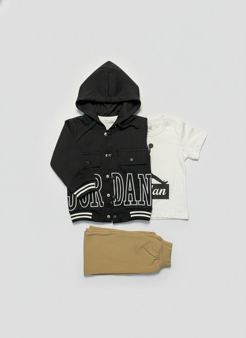 Hooded Outfit – Stylish Jordan 🧥