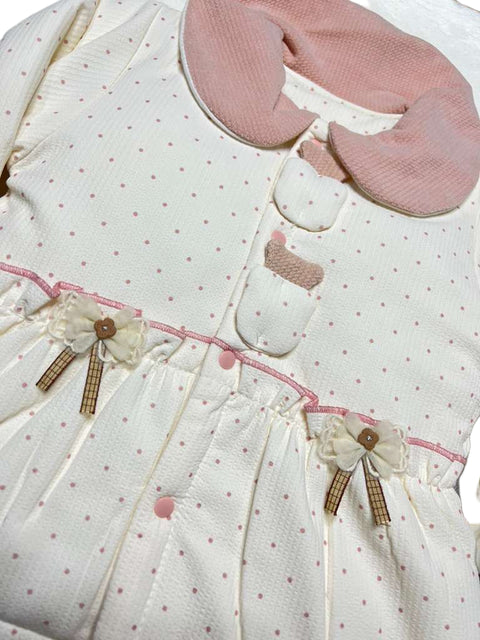 Baby Polka Dot Jacket and Pants Outfit