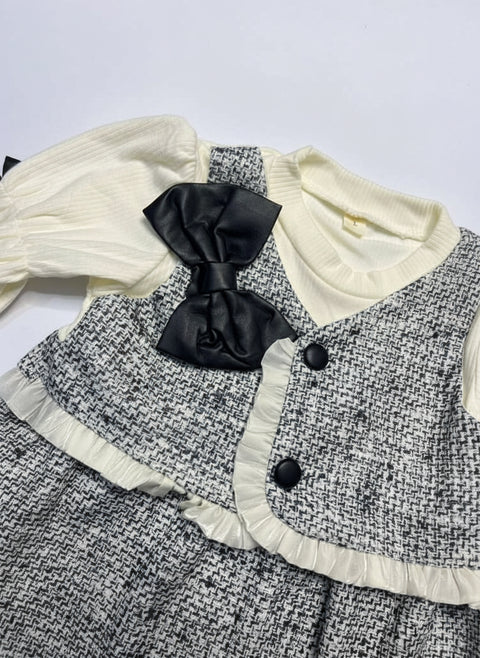 Classic Bow Toddler Party Dress