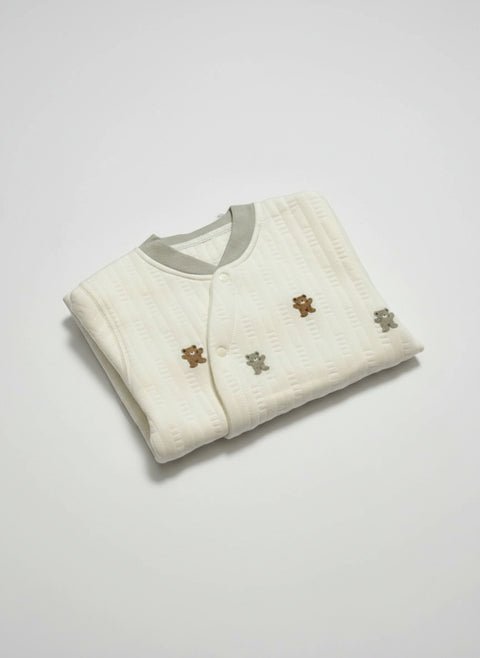 Snuggly Teddy Baby Romper – Soft & Cozy Wear 🧸