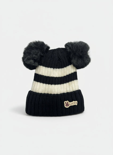 Casual Black Cap for Boy & Girl