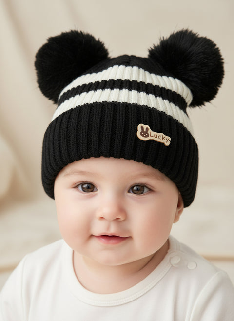 Casual Black Cap for Boy & Girl