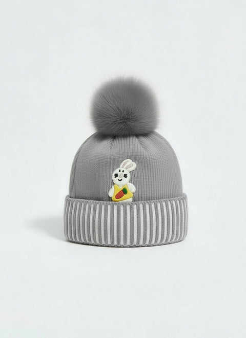 🧢 Sunny Bunny Knitted Cap