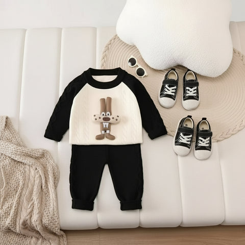 Cozy Bunny Knit Winter Set