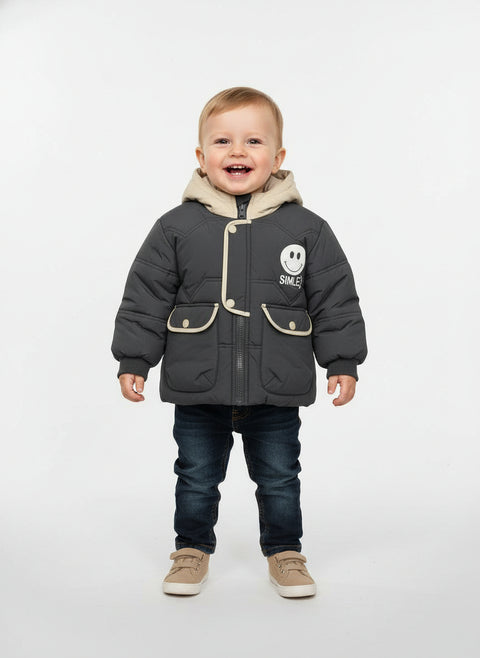 Smile Pocket Warm Winter Jacket