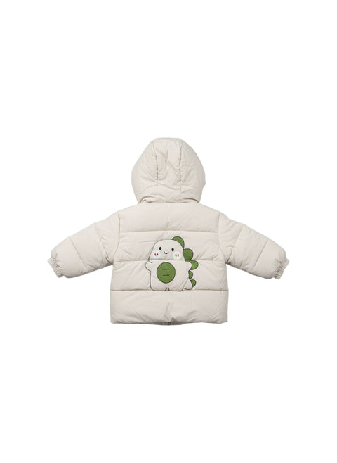 Dino Cute Hooded Winter Jacket