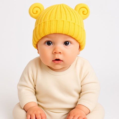 Cute Bear Ear Winter Cap