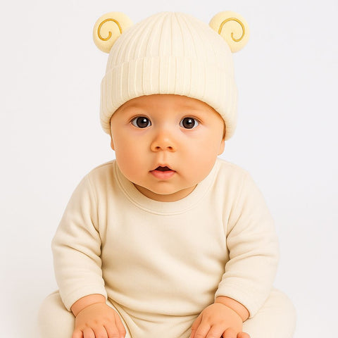 Cute Bear Ear Winter Cap