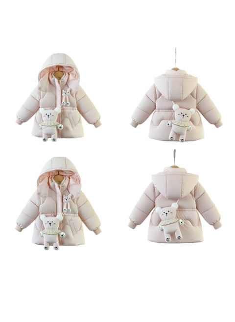 Teddy Bear Cozy Puffer Jacket